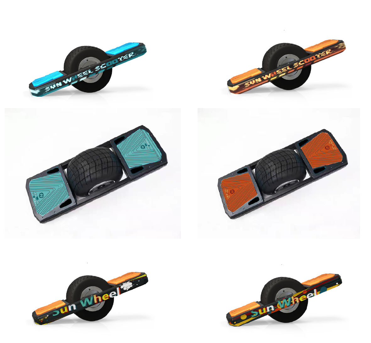 Sunwheel off road electric skateboard best electric skateboard 2023